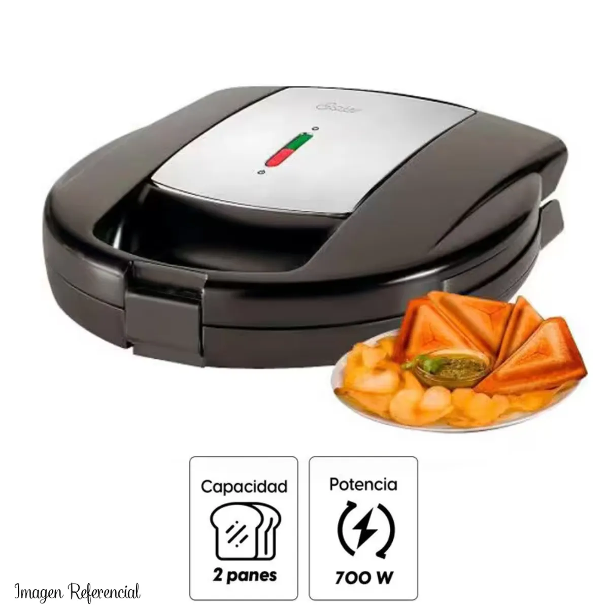 OSTER - Sandwichera Oster Intercambiable 2 en 1