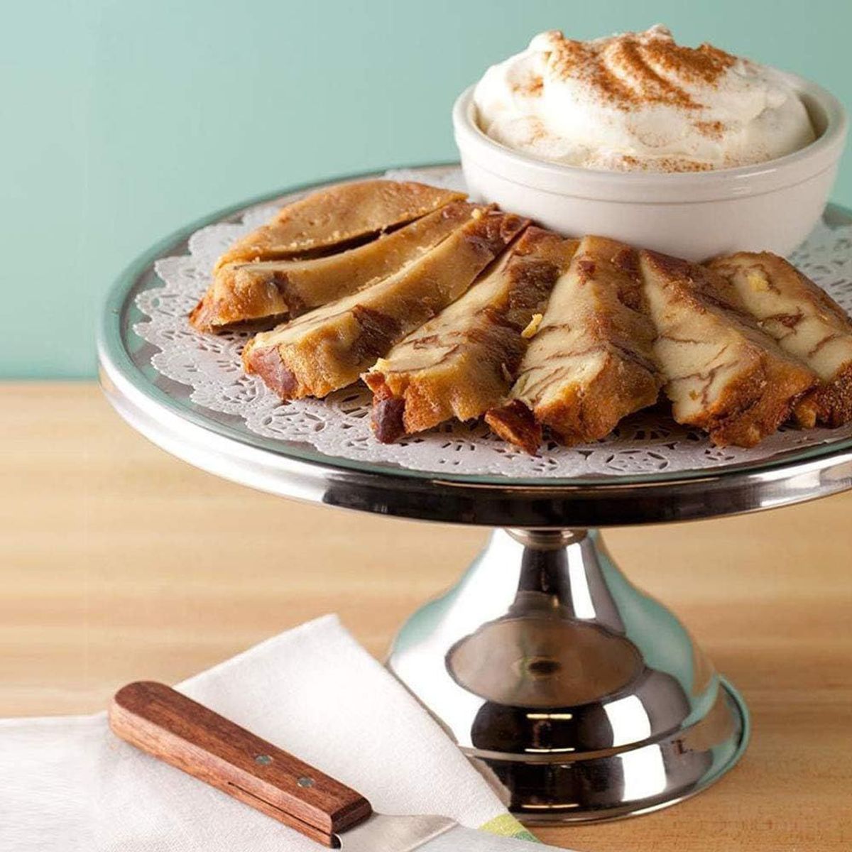 GENERICO - Base Para Torta De Acero Inoxidable