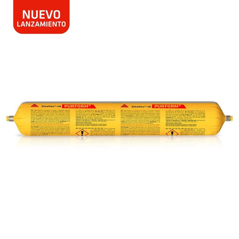 SIKA - Nuevo Sellador elastomérico de juntas Sikaflex 1-A Purform Gris 600ml