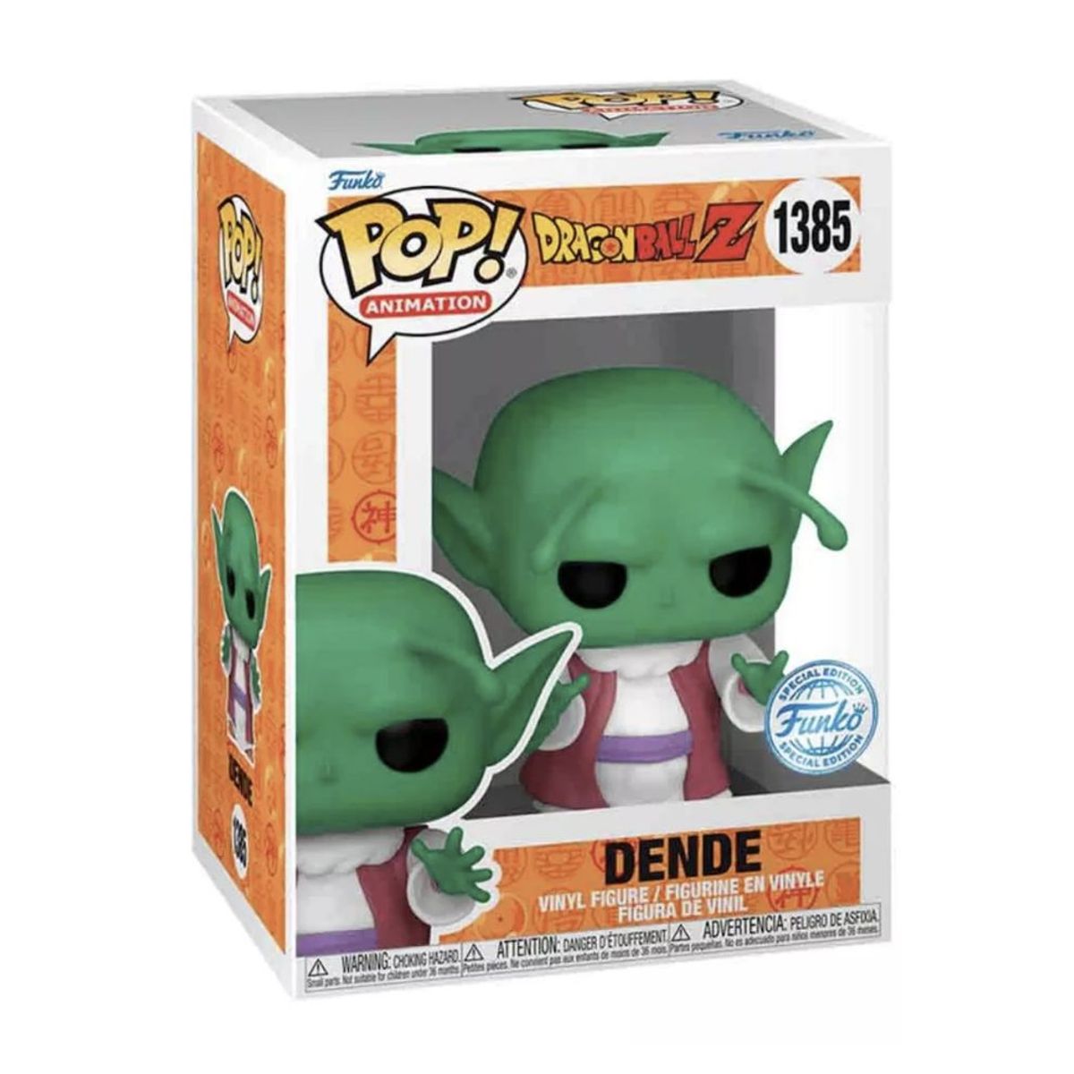 FUNKO - Dende Funko Pop 1385 Dragon Ball Z Original
