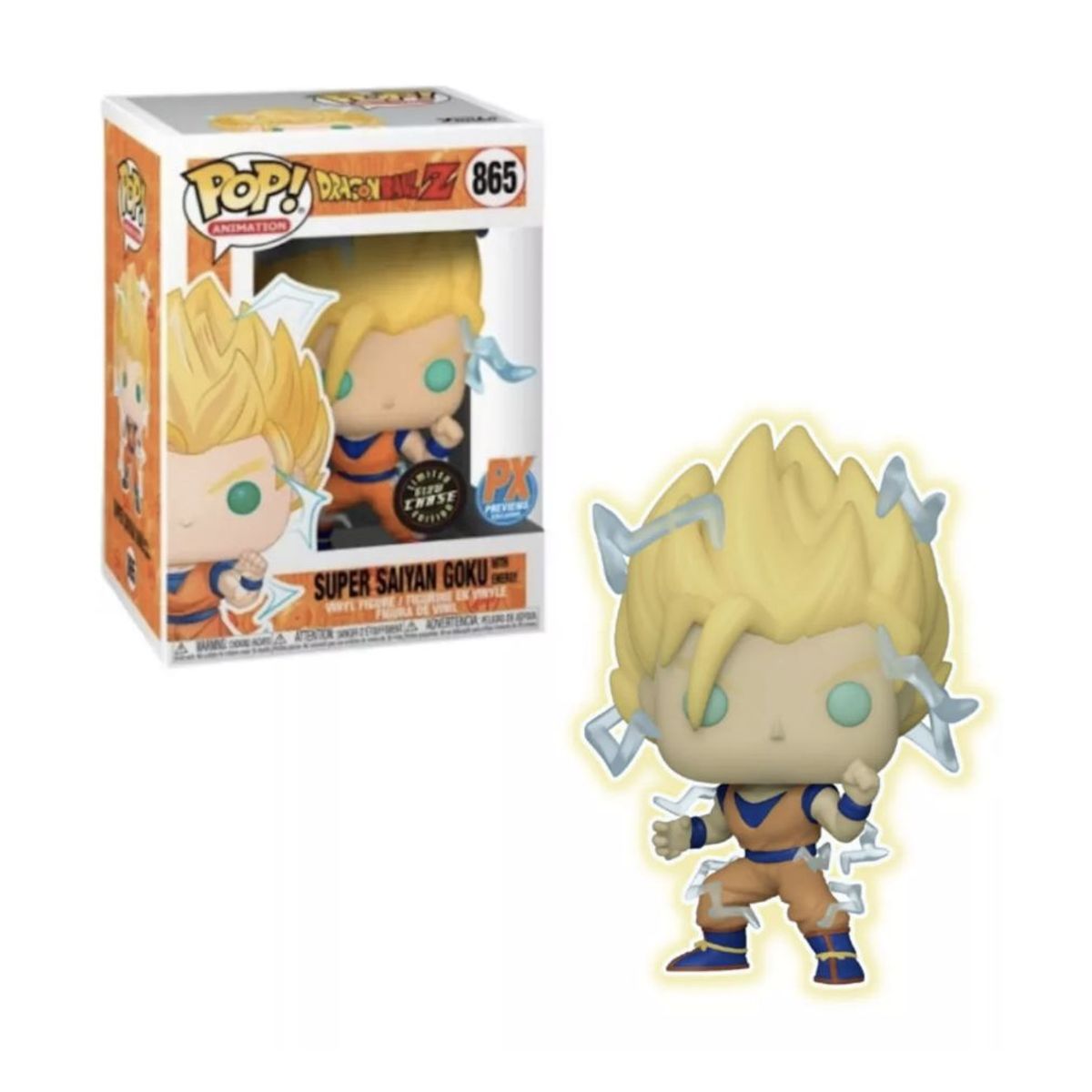FUNKO - Super Saiyan Goku Chase Funko Pop Px 865 Dragon Ball
