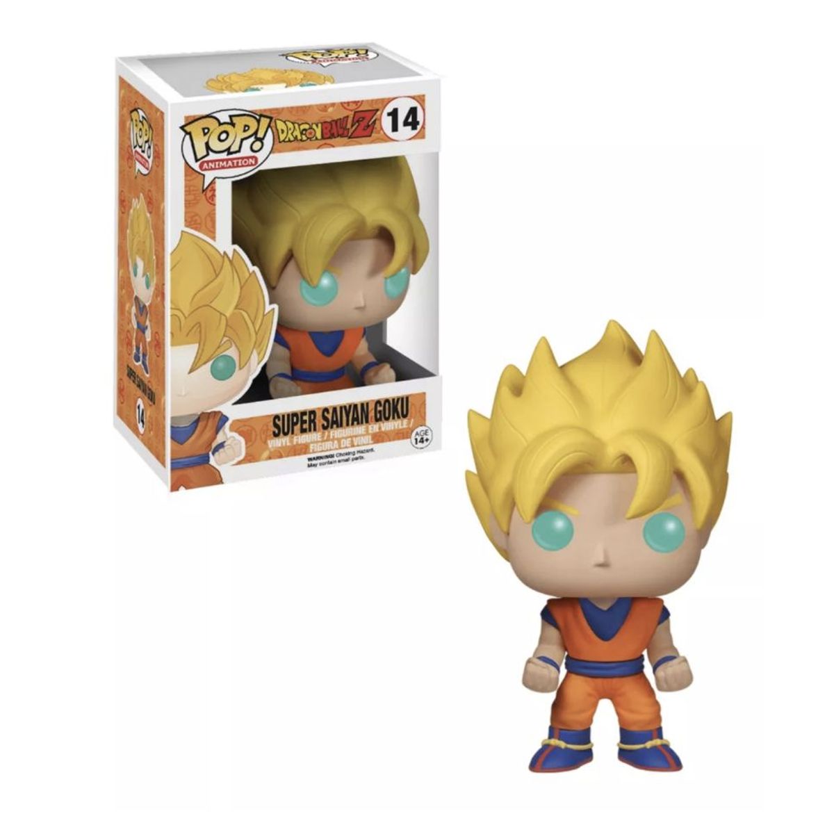 FUNKO - Super Saiyan Goku Funko Pop 14 Dragon Ball Z Original