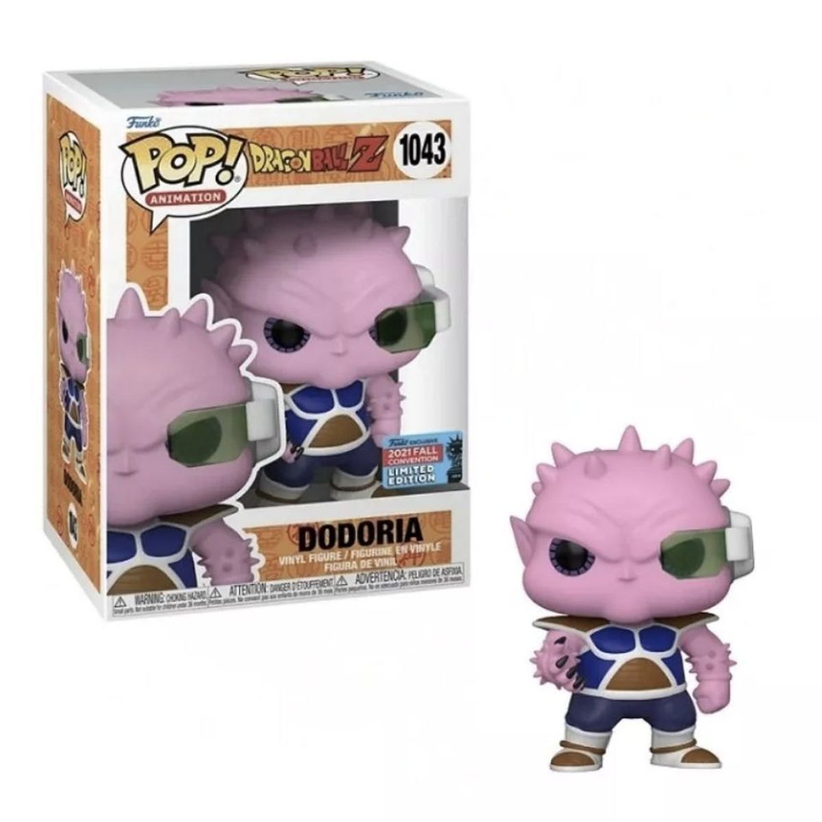 FUNKO - Dodoria Convención Funko Pop Dragon Ball Z 1043