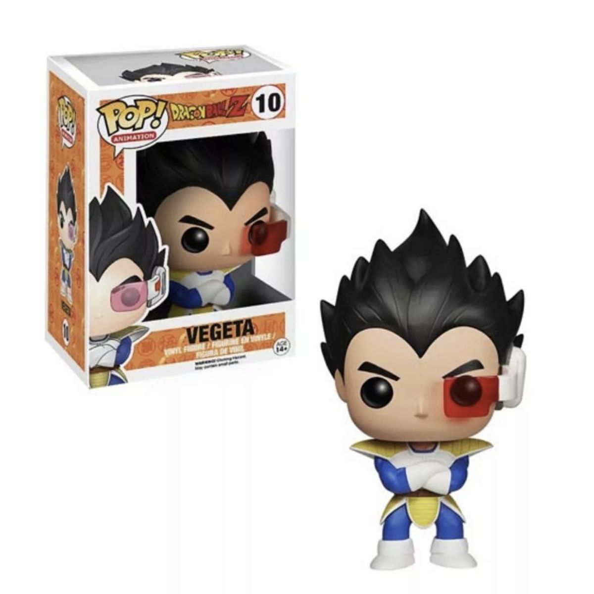 FUNKO - Vegeta Funko Pop 10 Dragon Ball Z Original