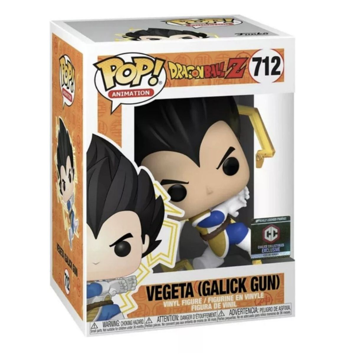 FUNKO - Vegeta Galick Gun Funko Pop 712 Dragon Ball Z Chalice
