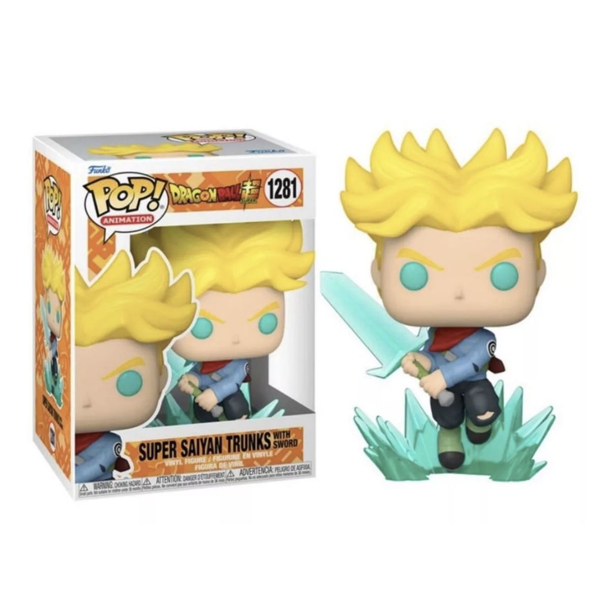 FUNKO - Trunks Super Saiyan Funko Pop 1281 Dragon Ball Original
