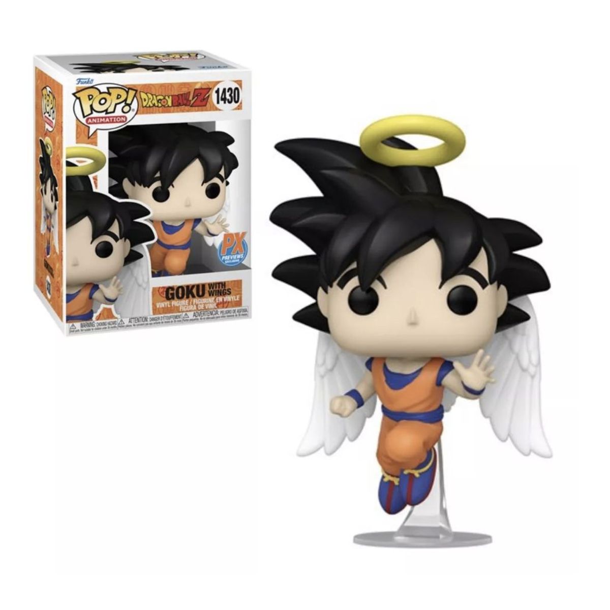 FUNKO - Goku Con Alas Funko Pop 1430 Dragon Ball Z Px Exclusivo