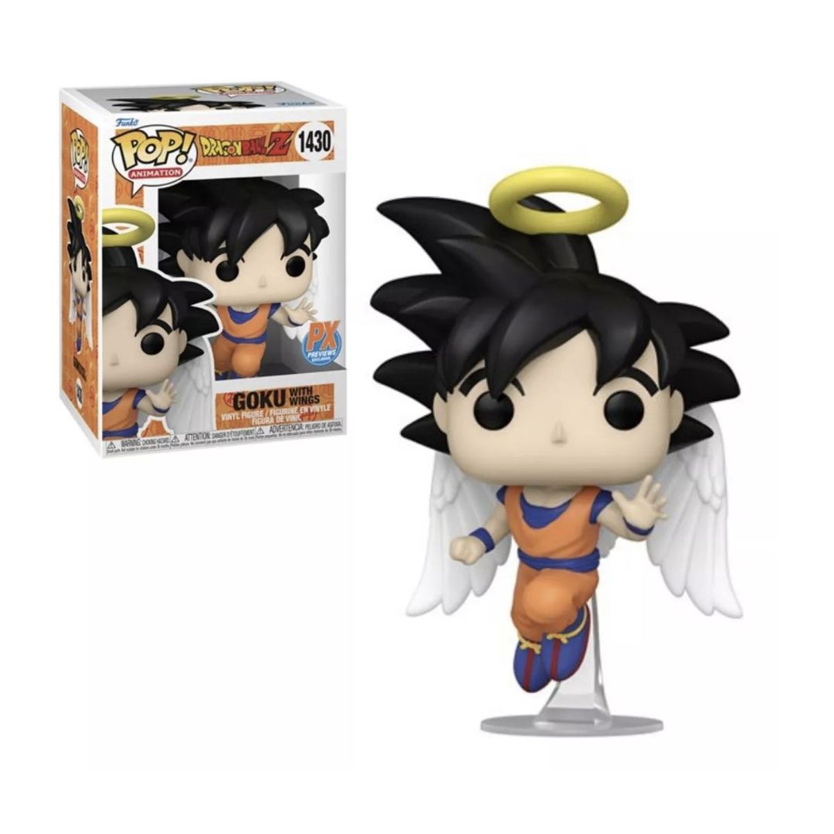 FUNKO - Goku Con Alas Funko Pop 1430 Dragon Ball Z Px Exclusivo