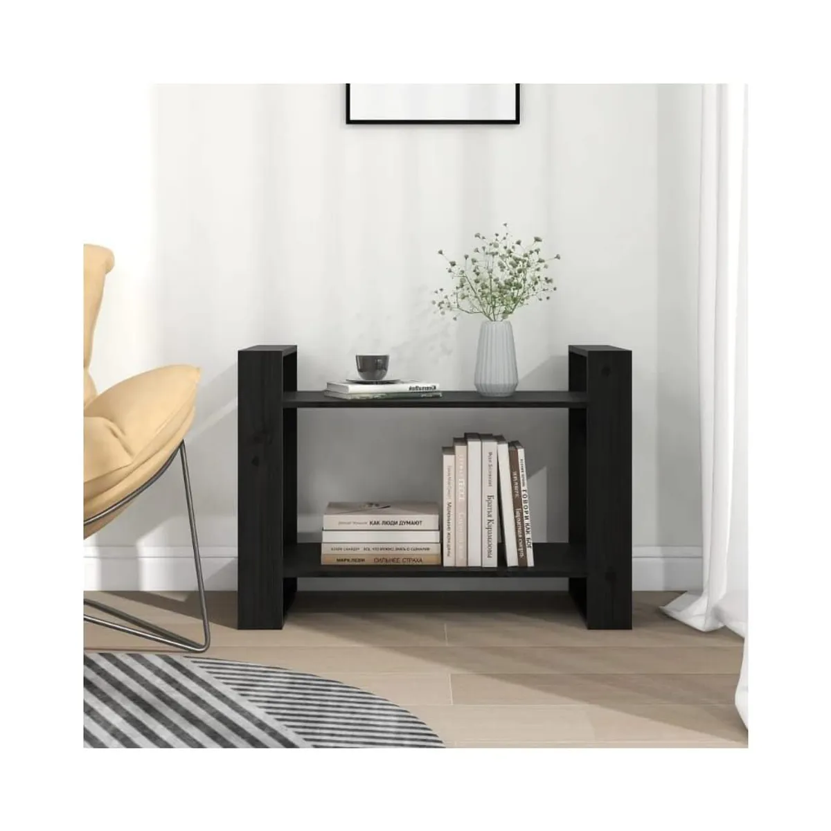 GENERICO - Mesa Lateral Betty Black Pandora Home