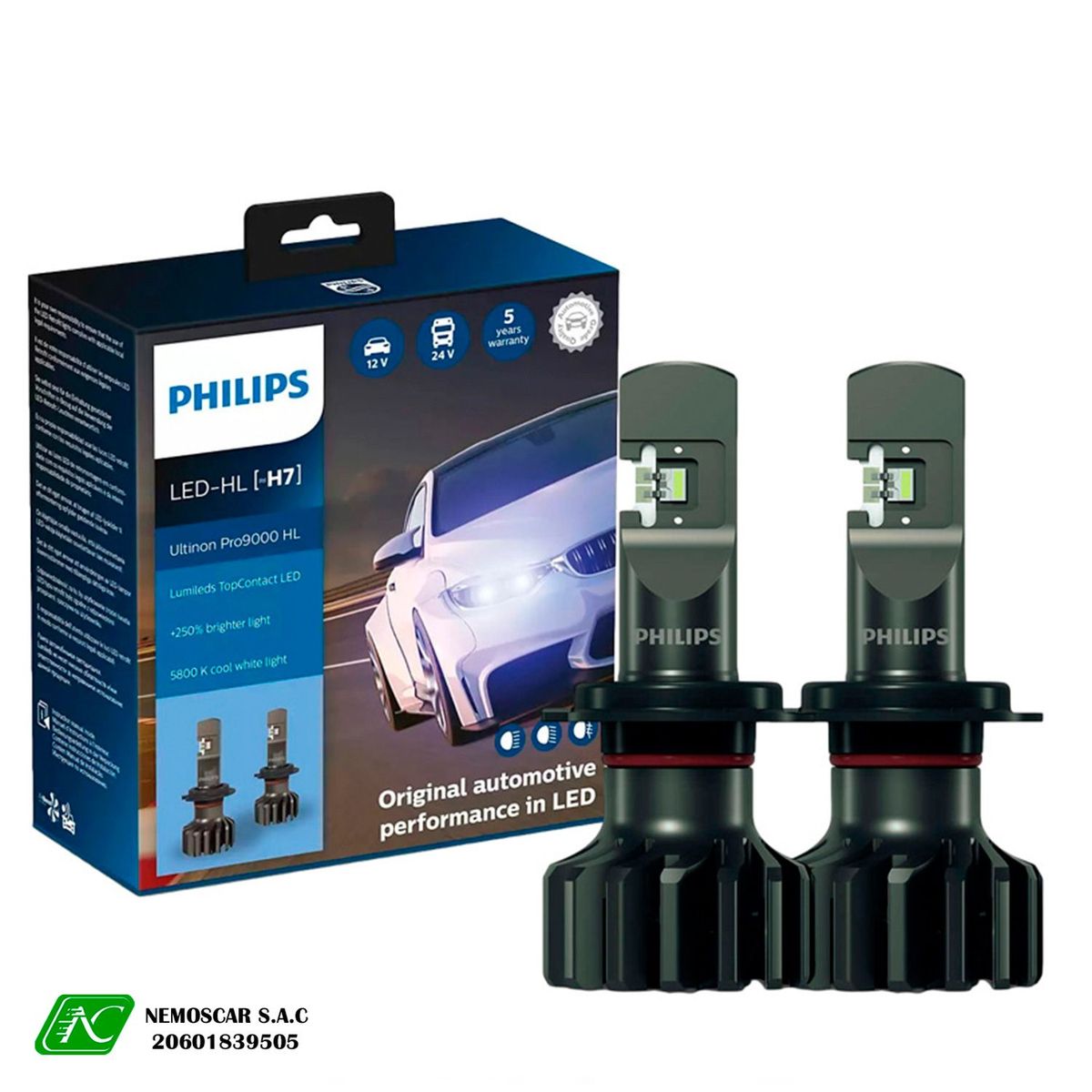 PHILIPS - PHILIPS ULTINON PRO9000 H7