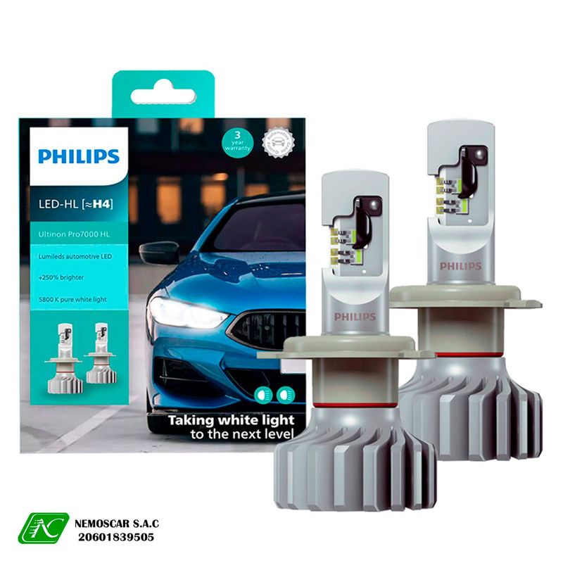 PHILIPS - PHILIPS ULTINON PRO7000 H4