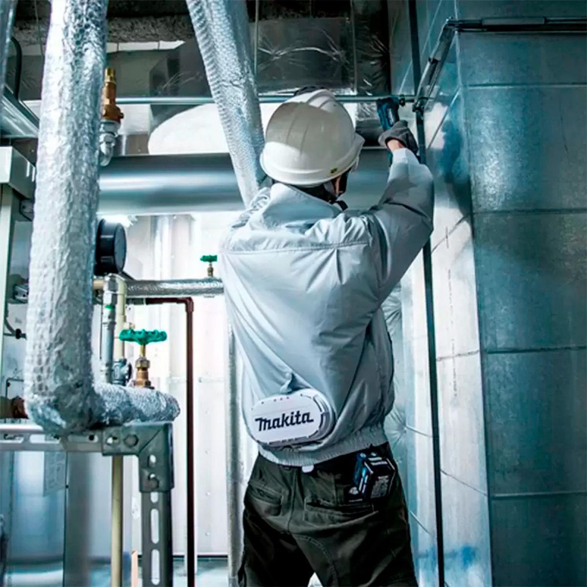 MAKITA - Casaca Ventilador Makita 12V-18V 3XL 3 Velocidades Turbo