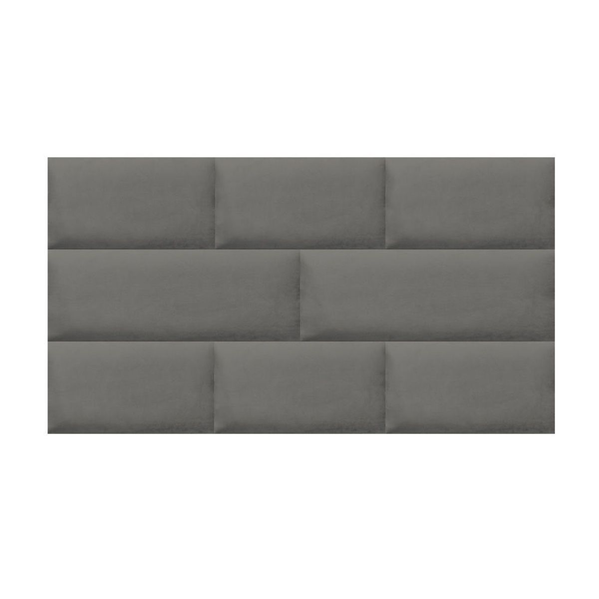 BARAKA HOME - Cabecera Oia Aerea 1.5 Plz - Gris Oscuro