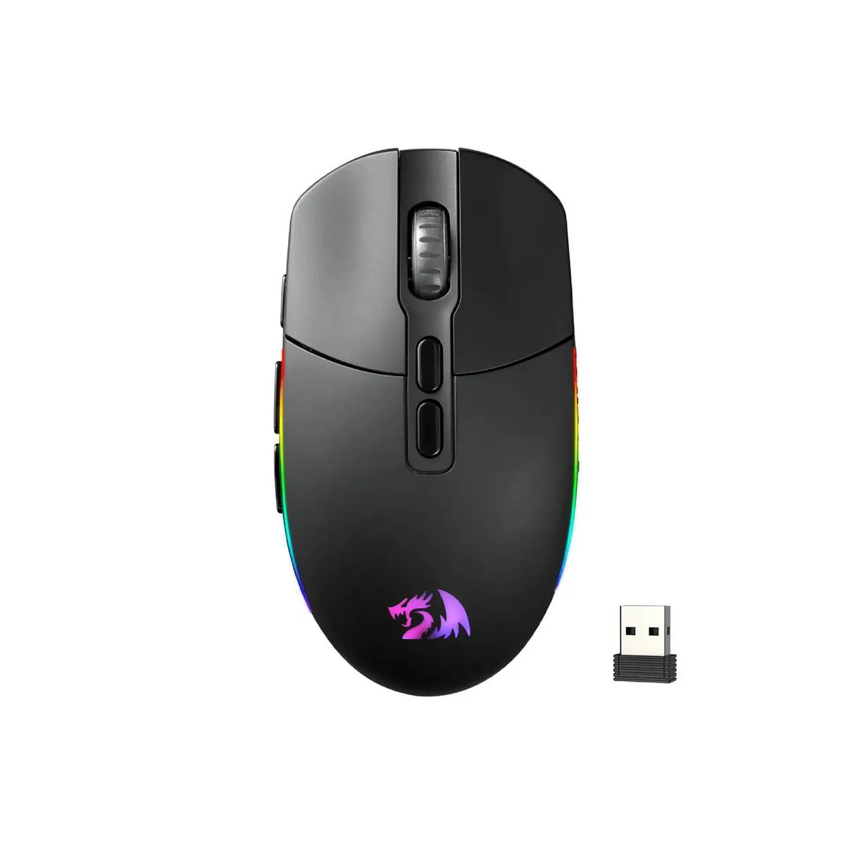 REDRAGON - Mouse Redragon INVADER PRO M719RGB Wireless BLACK