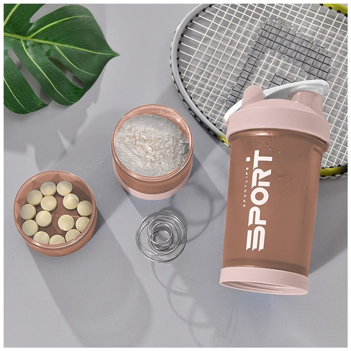 KELLER - Shaker Gym Tomatodo Deportivo 500ml Melón MR4