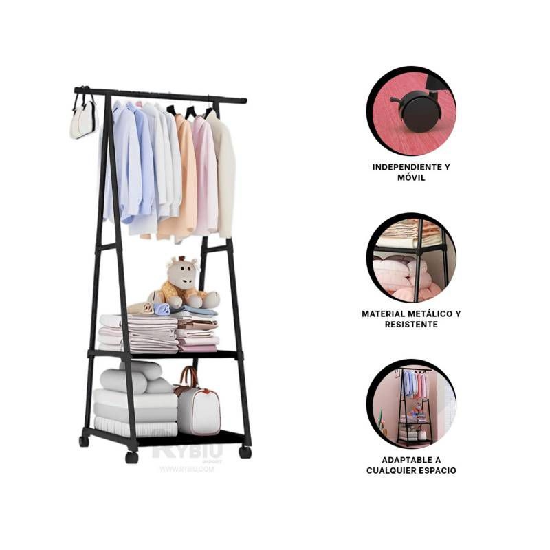 GENERICO - Perchero Multifunción Extraíble