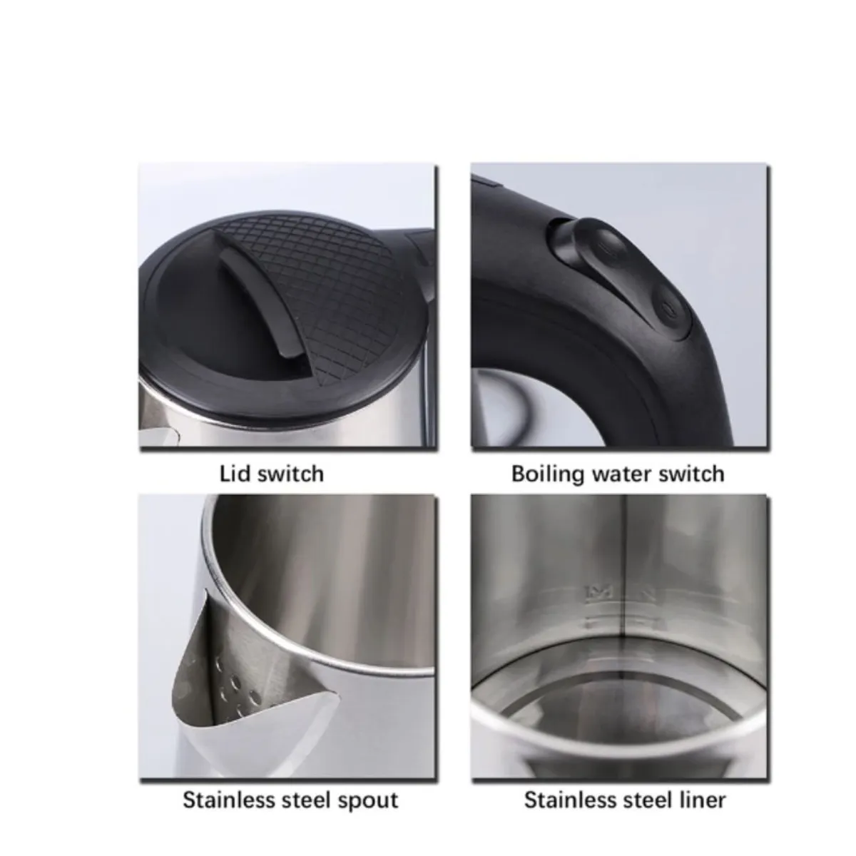 GENERICO - HERVIDOR ELÉCTRICO 2L