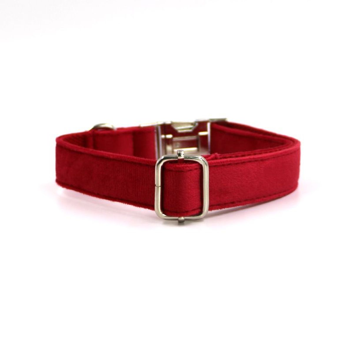 QUE PATAS PET SHOP - Collar para Mascotas Talla L Rojo Ajustable
