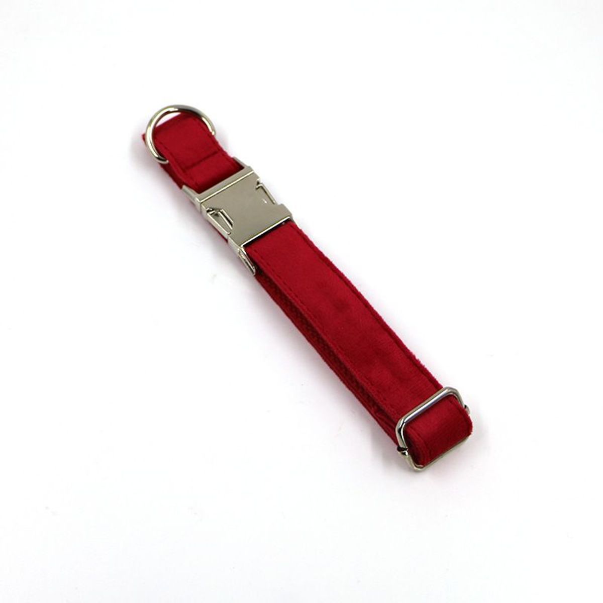 QUE PATAS PET SHOP - Collar para Mascotas Talla L Rojo Ajustable