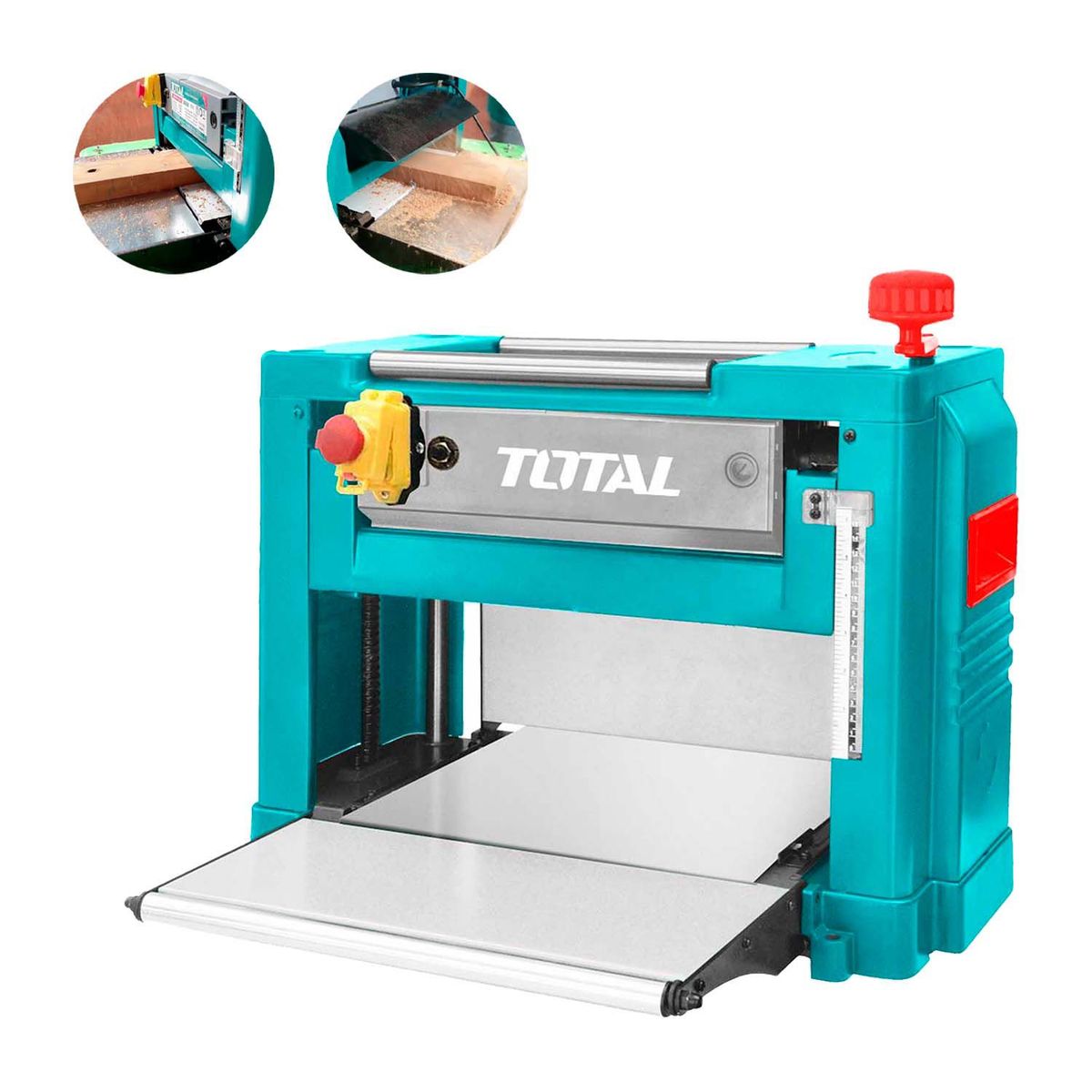 TOTAL TOOLS - CEPILLO DE BANCO ELÉCTRICO 1500W TOTAL MADERA CARPINTERÍA - TTKP15001