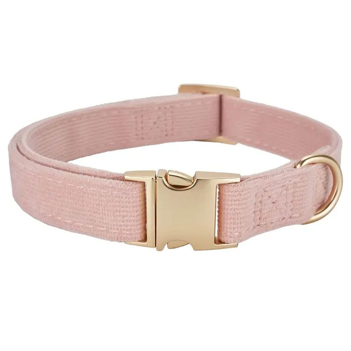 QUE PATAS PET SHOP - Collar para Mascotas RosadoTalla S Ajustable