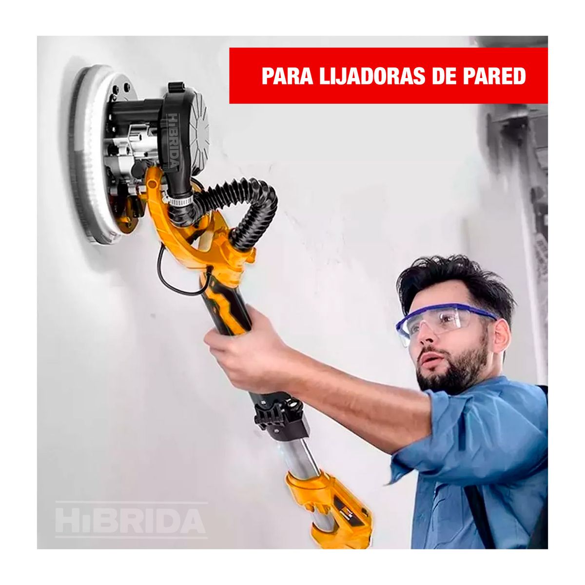 GENERICO - DISCO PAPEL LIJA X36 PARA LIJADORA DE PARED TECHO ABRASIVO - COMBO