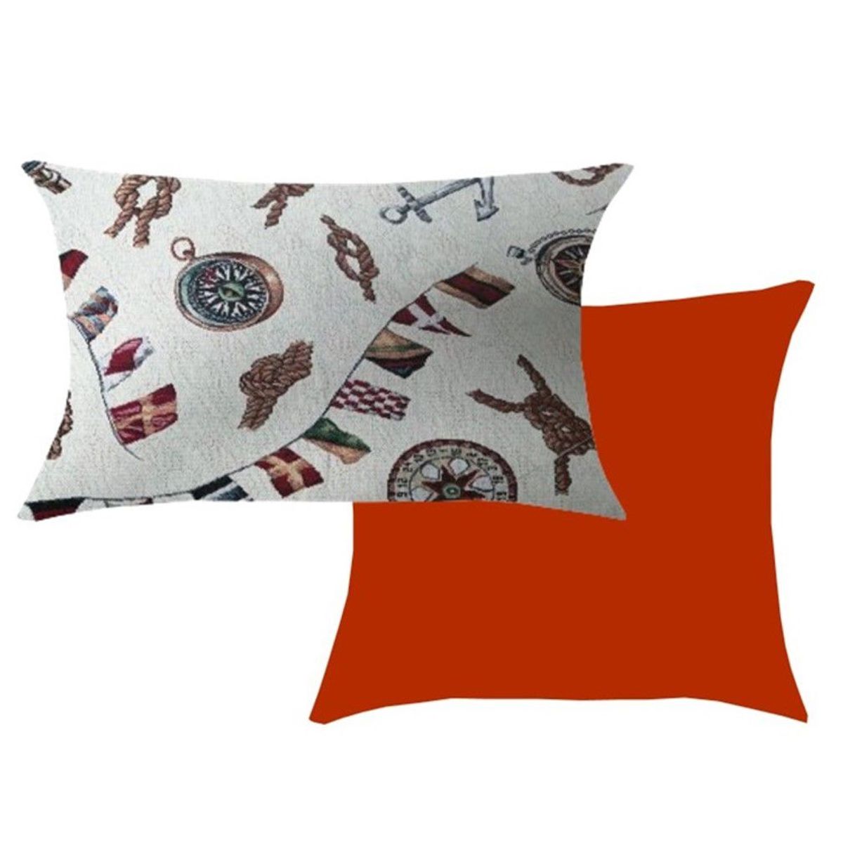 GENERICO - Pack 2 Fundas Cojín Decorativo