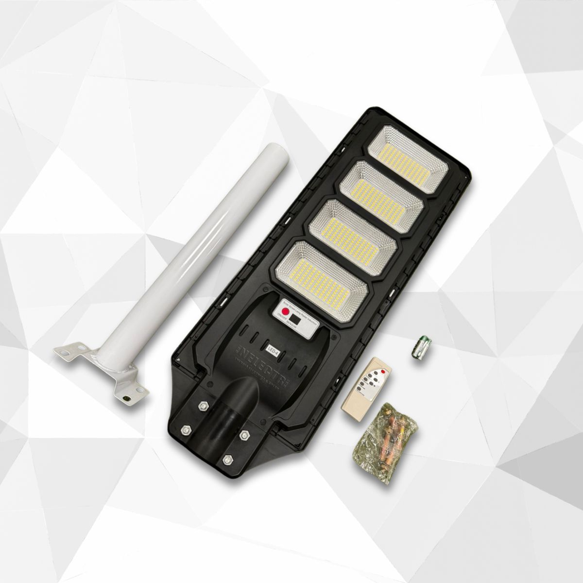 GENERICO - Pastoral Solar 400w con tubo soporte