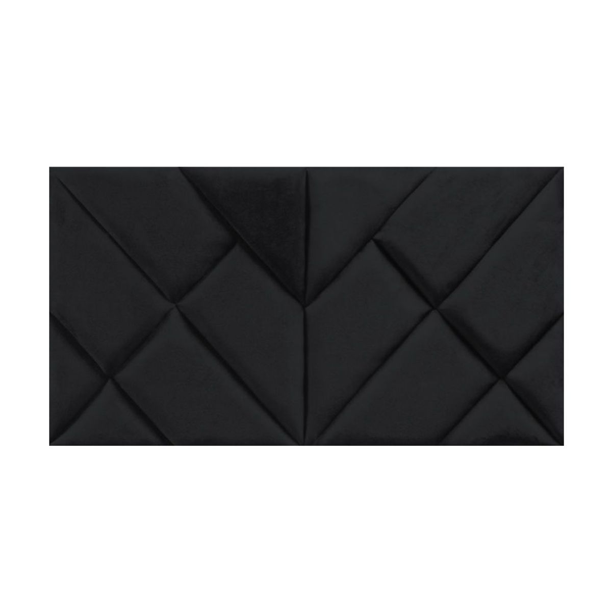 BARAKA HOME - Cabecera Tropea Aerea 1.5 Plz - Negro