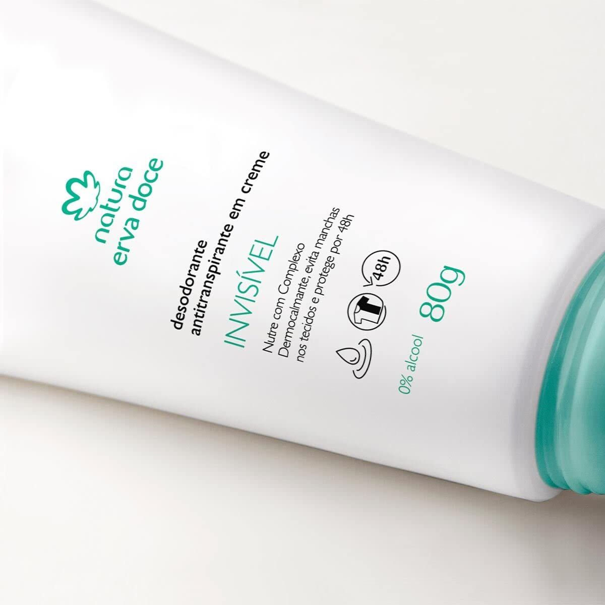 NATURA - Desodorante Erva Doce en crema invisible tododia