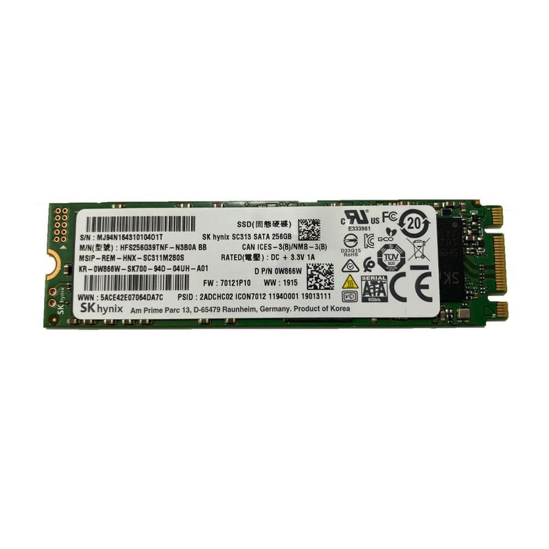GENERICO - Disco Solido Sata M.2 Hynix.  256 Gb.