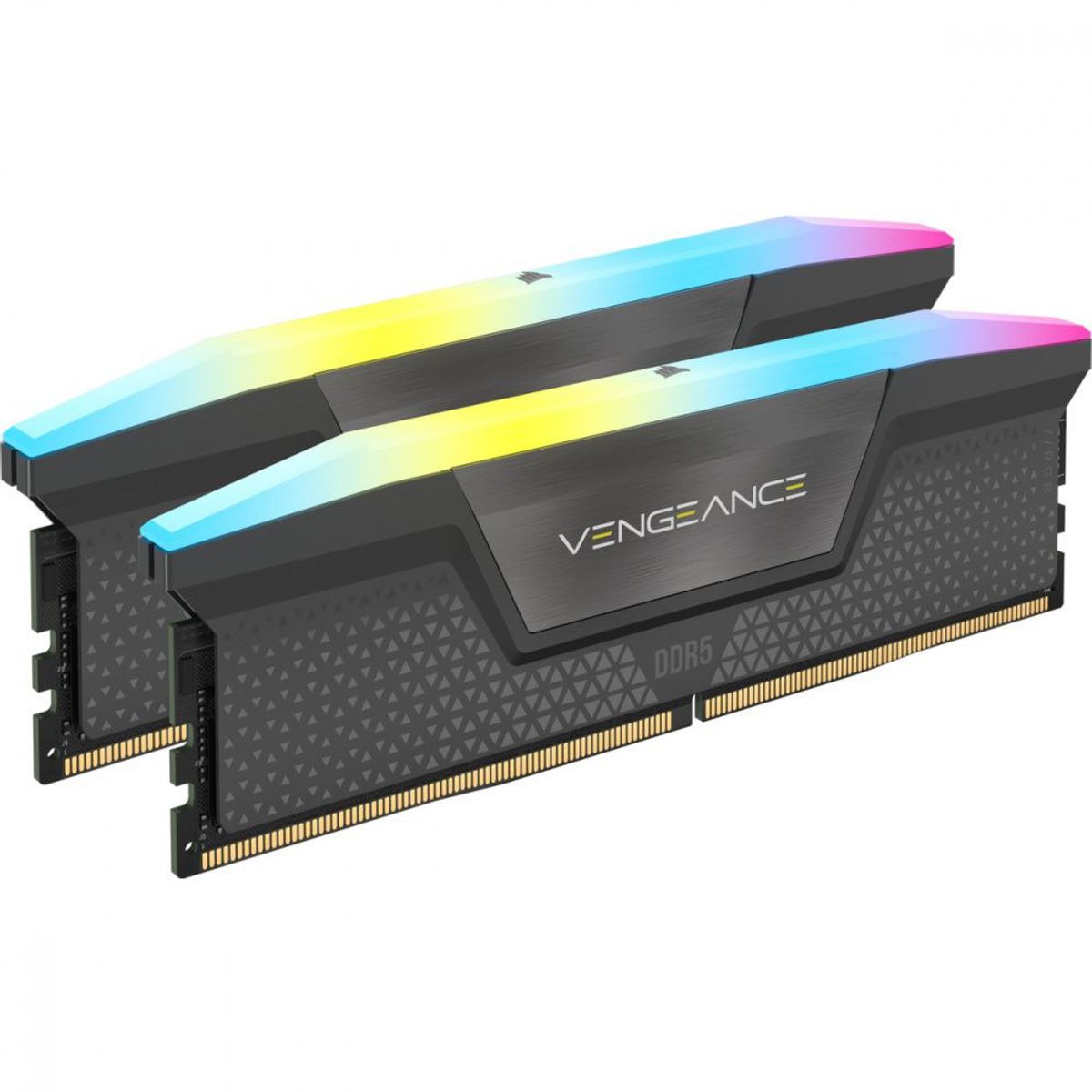 CORSAIR - Memoria RAM Corsair Vengeance 32GB RGB DDR5 5200Mhz 2x16GB CL40