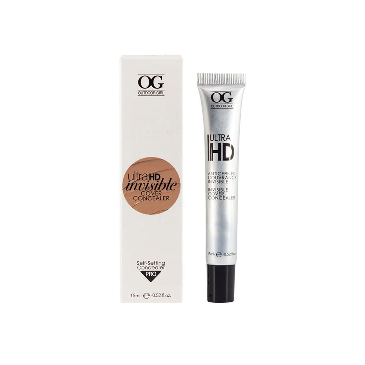 OG - Corrector Invisible Hd Maquillaje Profesional (#03 Cream Light) OG