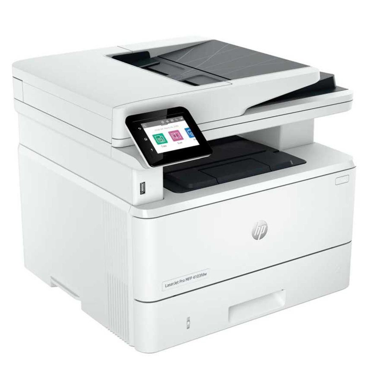 HP - Impresora Multifuncional HP LaserJet Pro MFP 4103fdw LAN WiFi Duplex