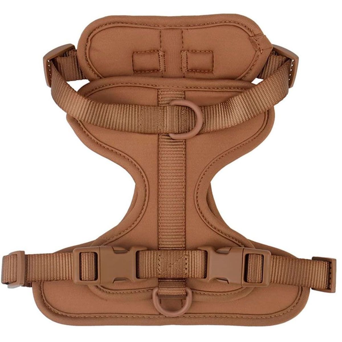 QUE PATAS PET SHOP - Arnés Transpirable con Correa Talla L Marrón