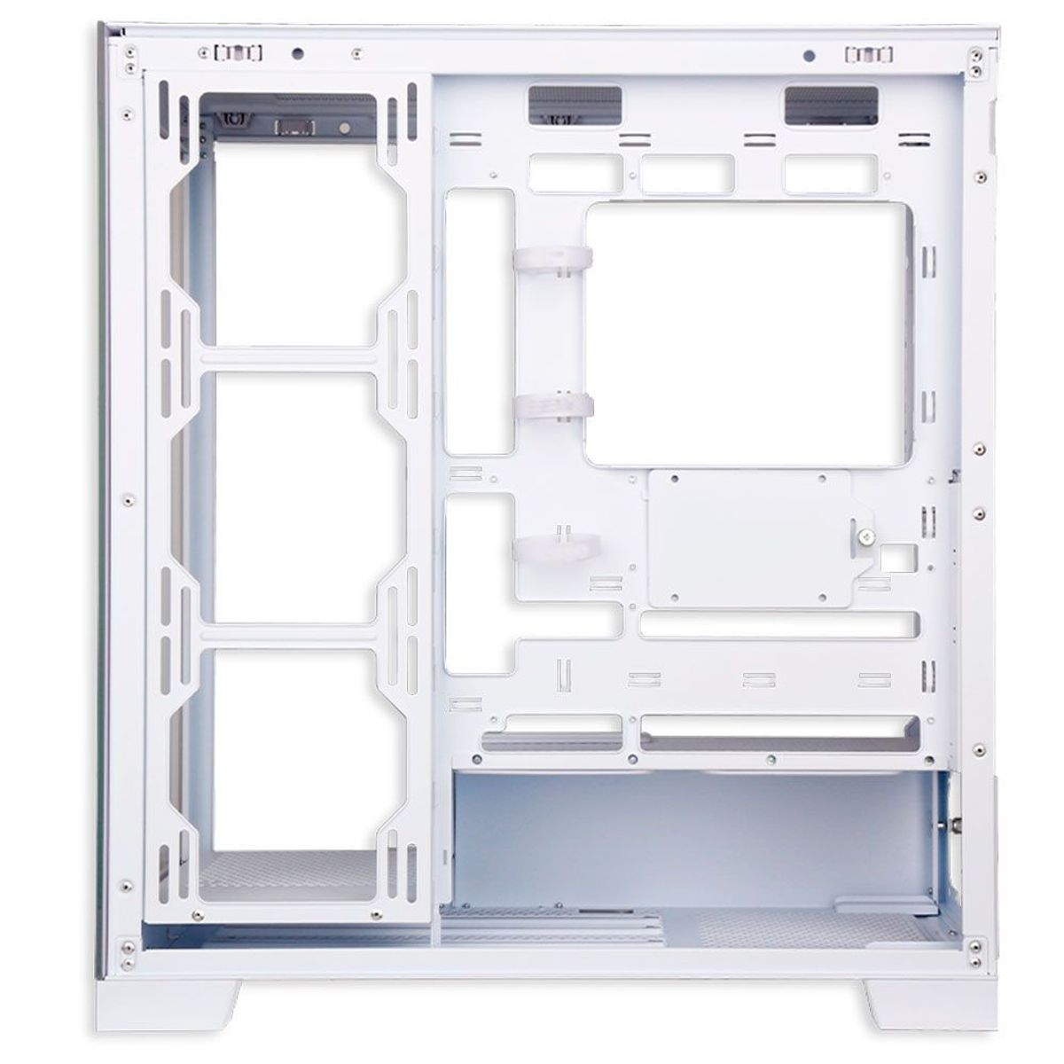 ANTRYX - Case ANTRYX FX 950 WHITE, 2 Vidrio Templado, Argb Fan X4, USB TIPO-C