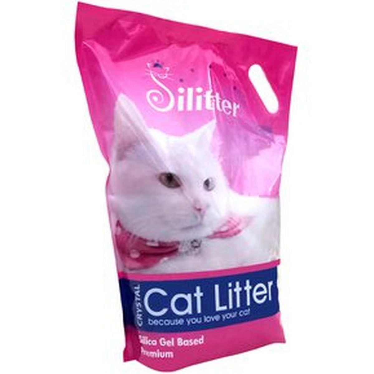 GENERICO - Cristales Sanitarios Finos Para Gatos Silitter 2.3KG