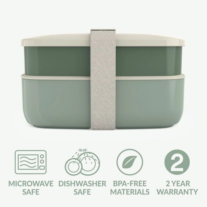 BENTGO - Lonchera Bentgo Classic - Verde Caqui