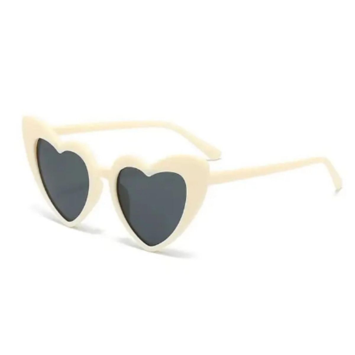 GENERICO - Lentes De Sol Corazon Lolita para niñas - Beige