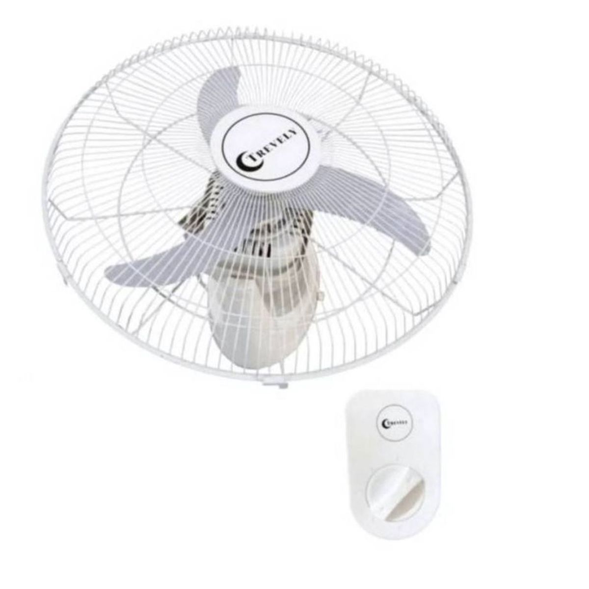 TREVELY - Ventilador De Techo Trevely Vt-1803 18 80 Watts 3 Aspas con Control