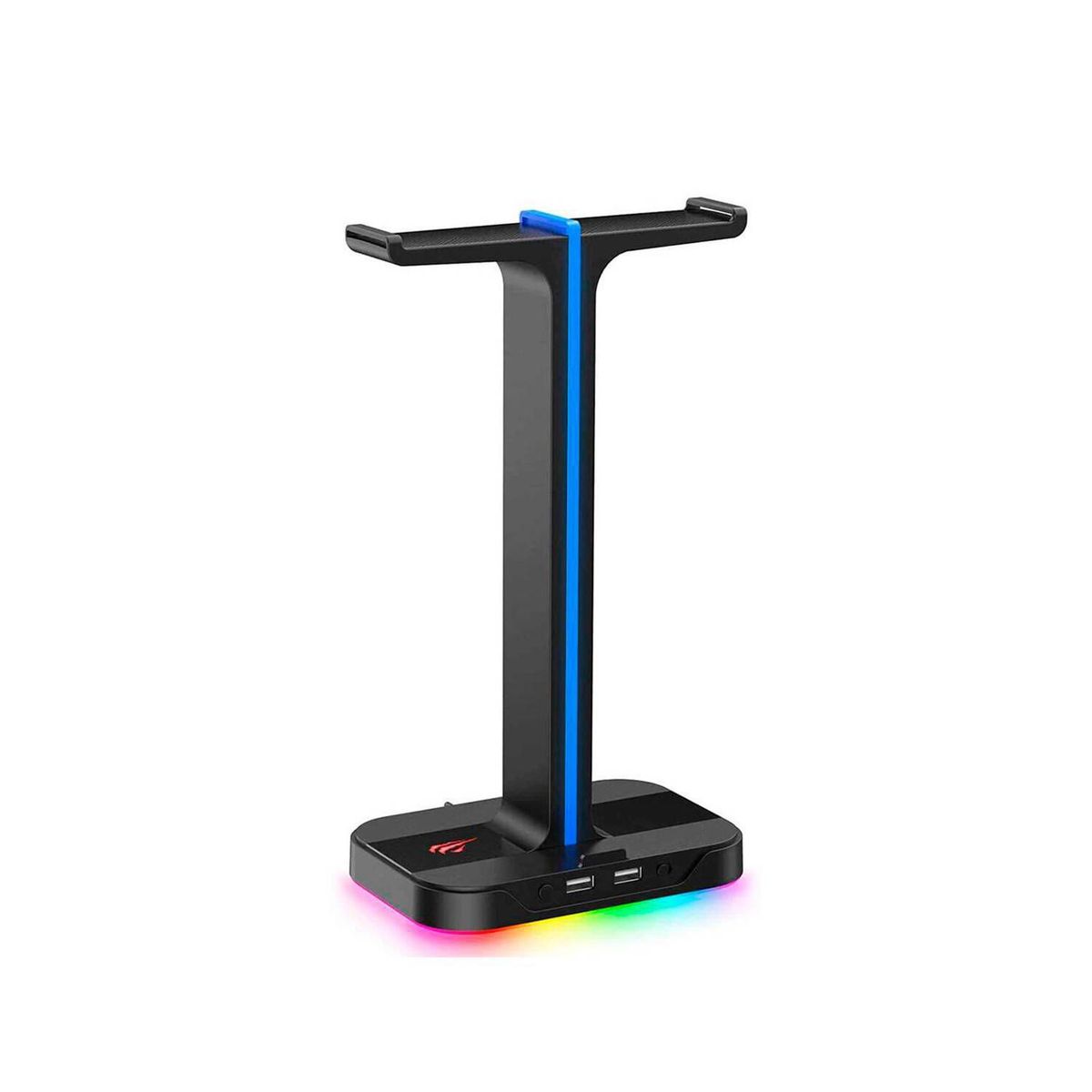 HAVIT - Soporte para Auriculares Havit RGB Doble Suspensión TH650