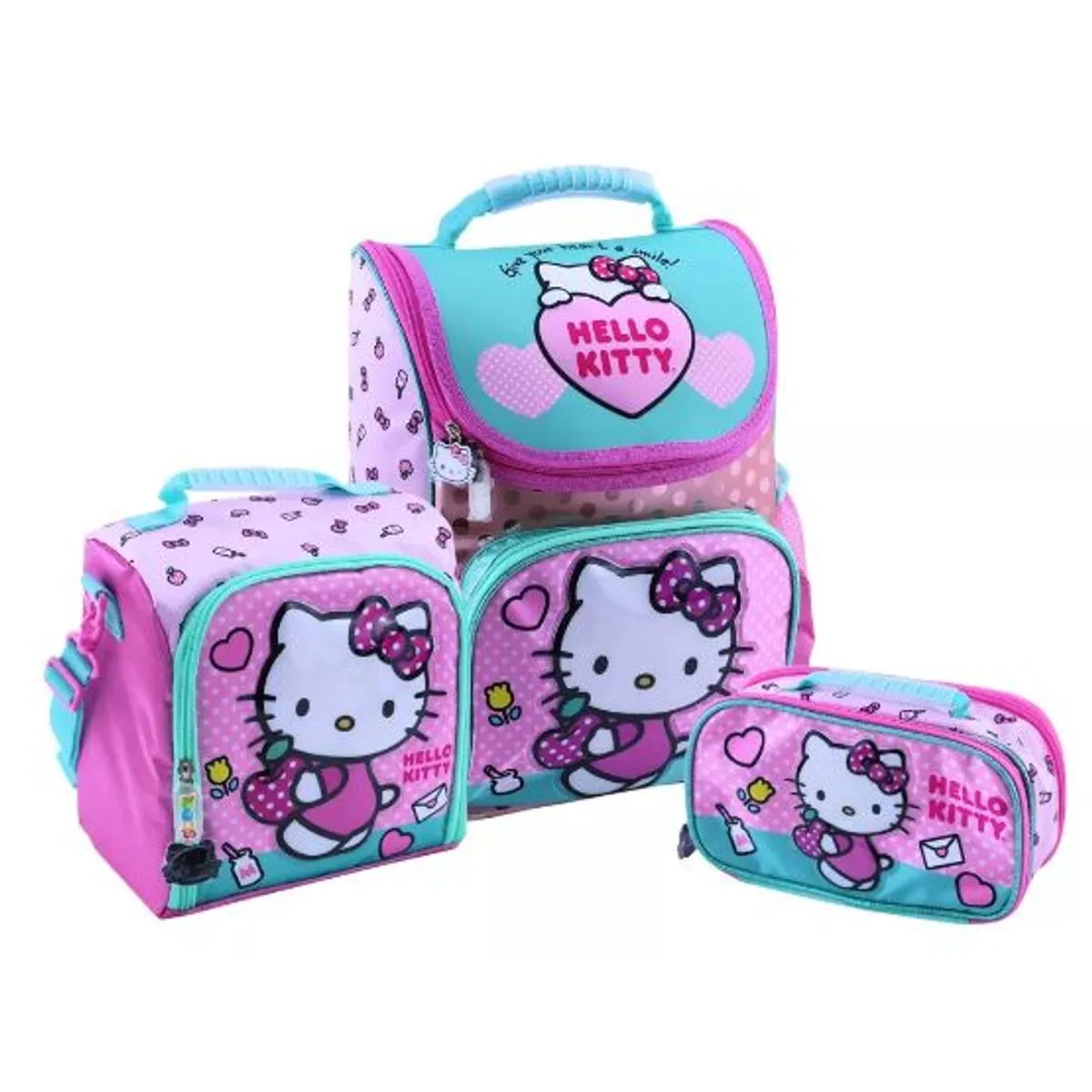 SCOOL - SET MOCHILA PICK SCOOL MAGIC HELLO KITTY
