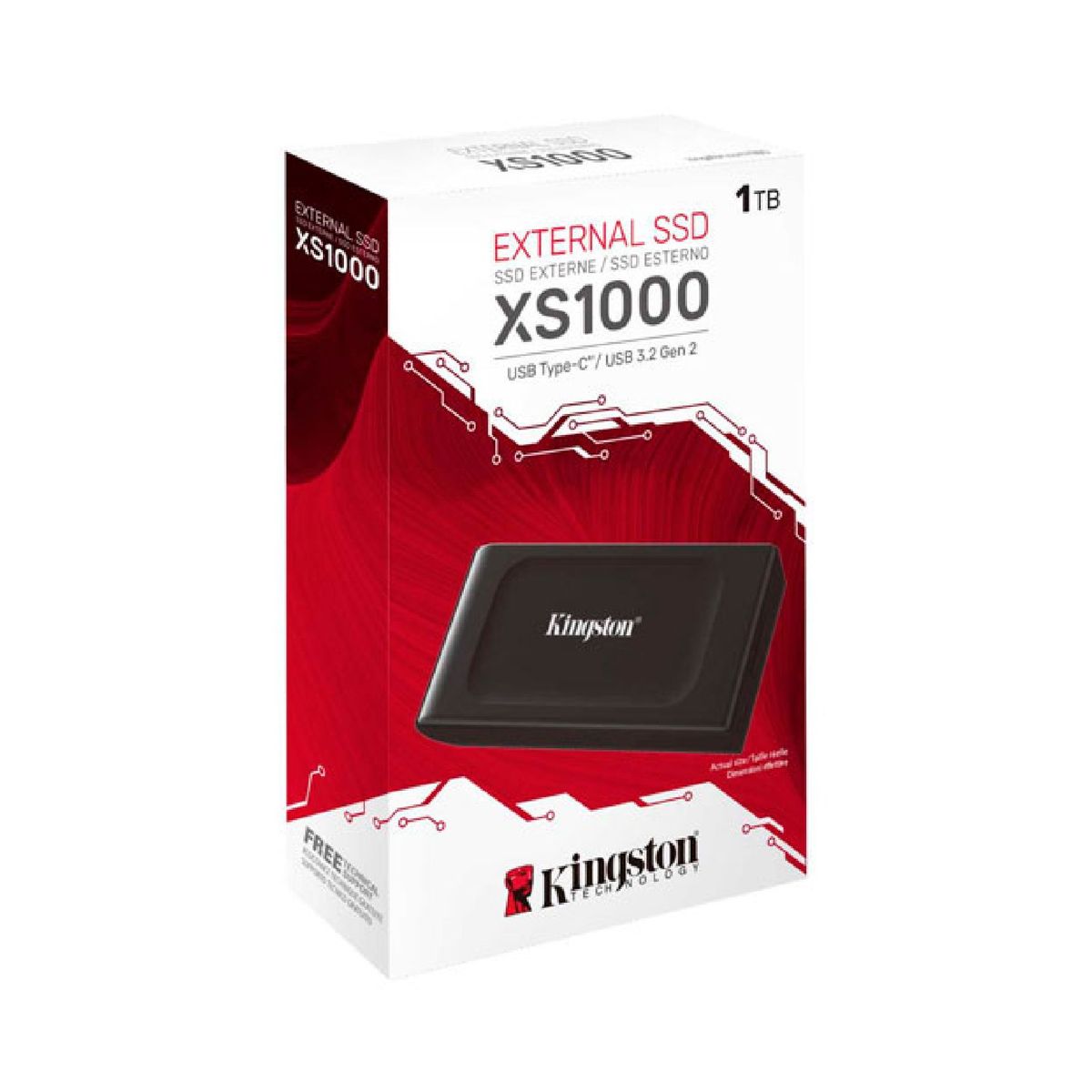 KINGSTON - SSD EXTERNO KINGSTON 1TB 3.2 GEN2