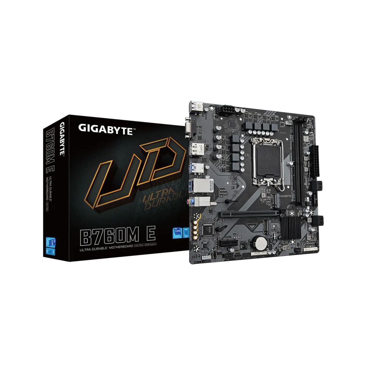 GIGABYTE - Motherboard Gigabyte B760M E rev 10 Chipset Intel B760 LGA1700