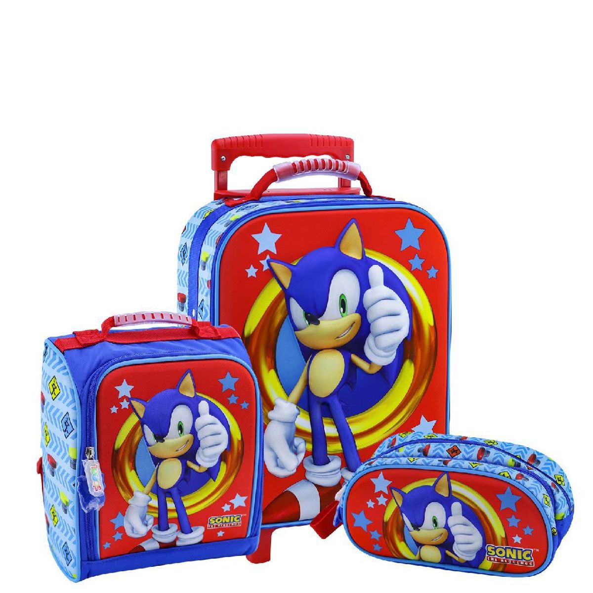 SCOOL - SCOOL MAGIC SET MALETA GDE 3D SATIN SONIC