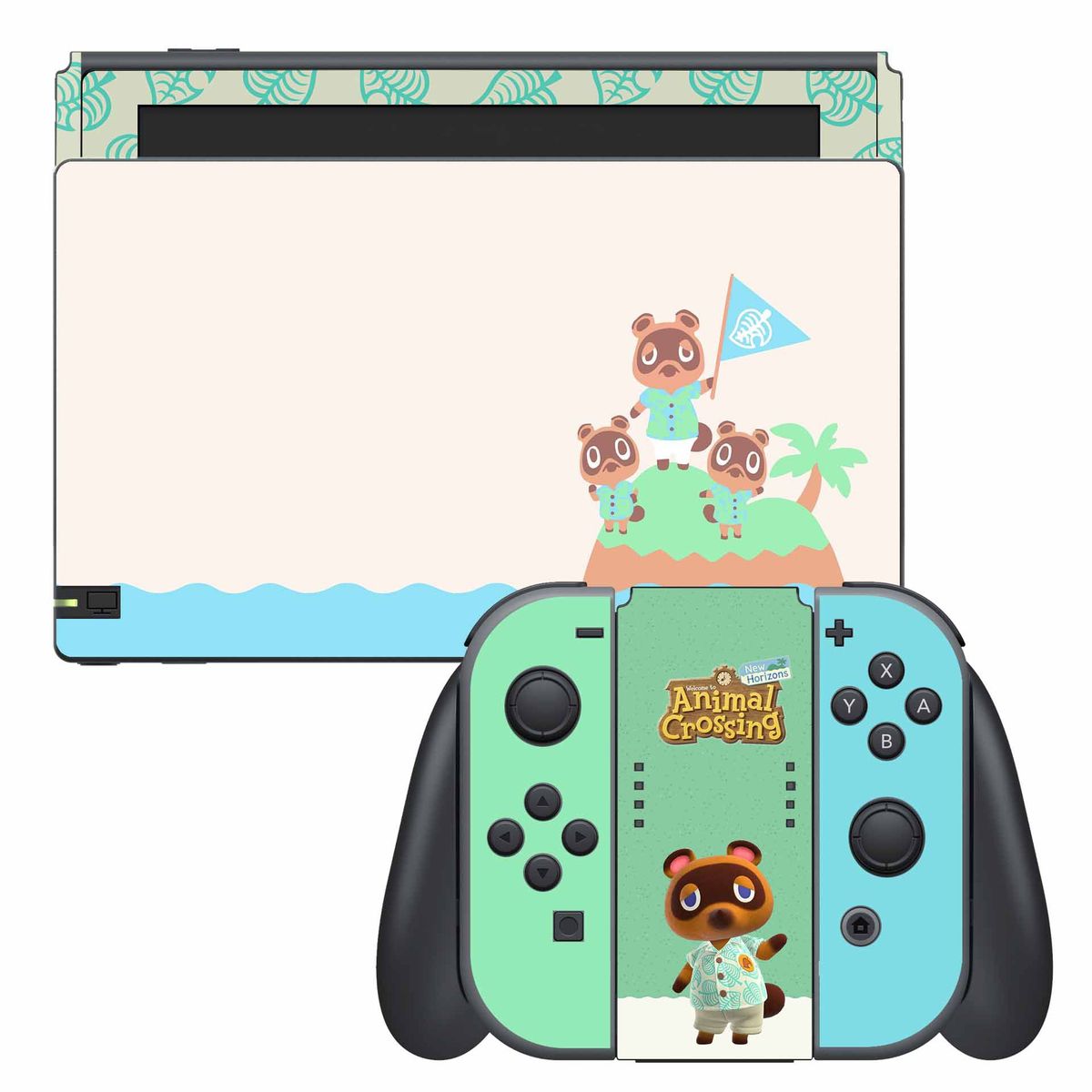 GENERICO - Skin Adhesivo Nintendo Switch Edicion Animal Crossing.