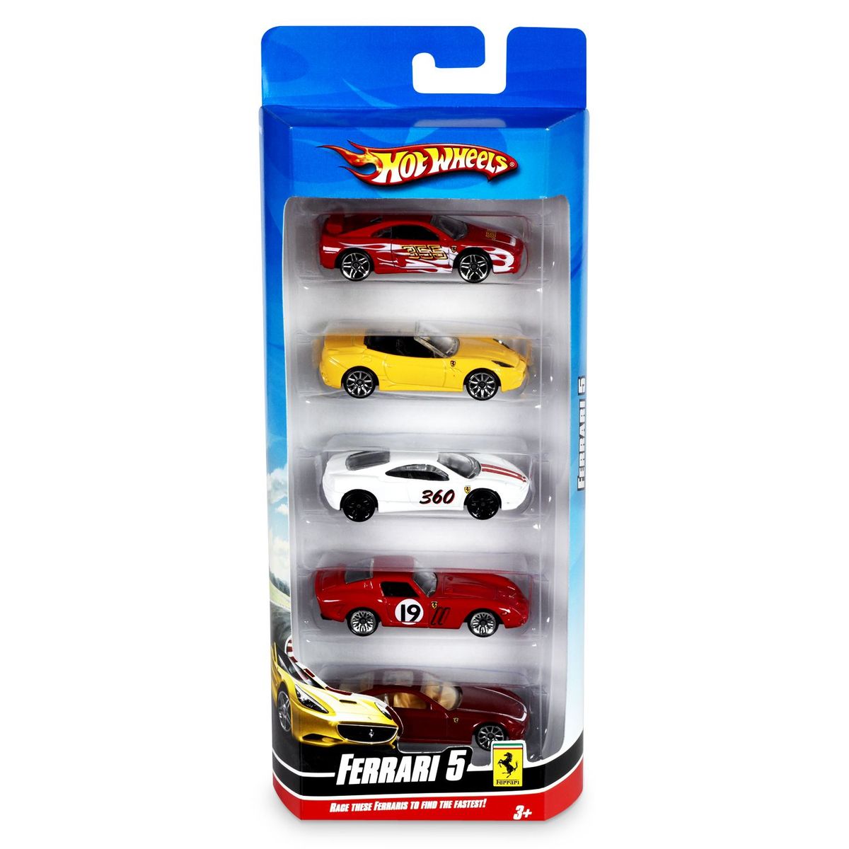HOT WHEELS - Juguete Pack Hot Wheels X5 Autos Metálicos Diferentes Diseños