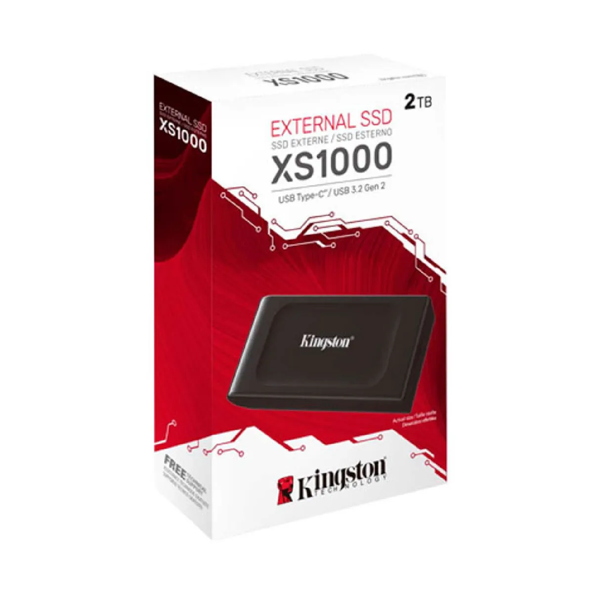 KINGSTON - SSD EXTERNO KINGSTON 2TB 3.2 GEN2