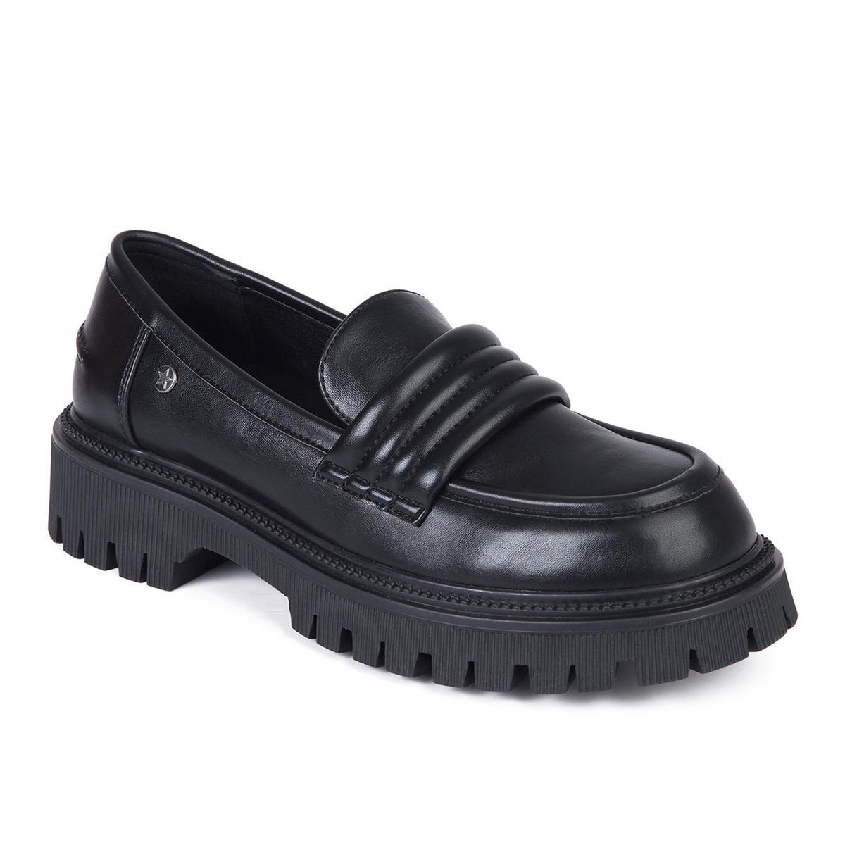 STHEF - MOCASIN MUJER STHEF NEGRO 7949
