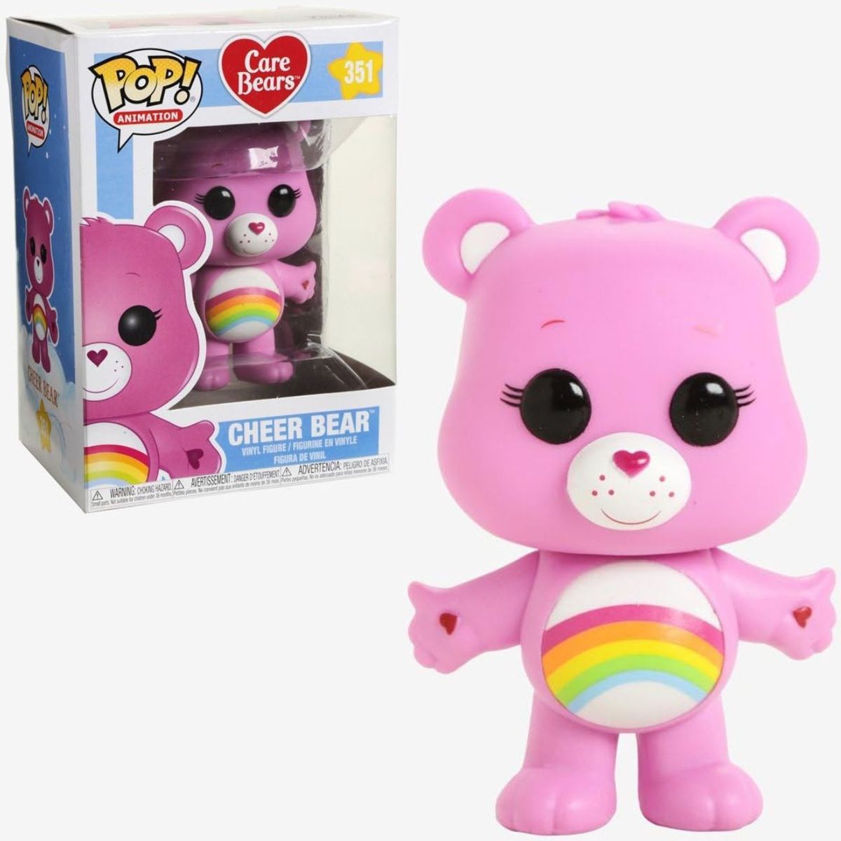 FUNKO - Funko pop Cheer Bear - Care Bears - Cariñositos caja dañada